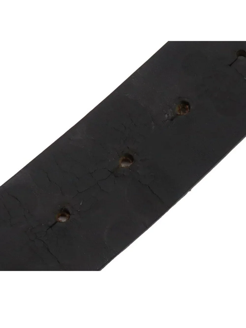 Dolce & Gabbana Studded Belt DG Logo 36 90 Black Leather